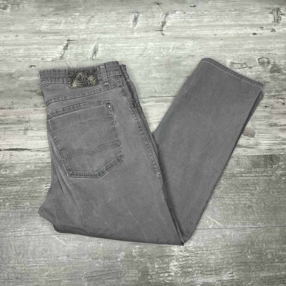 Mac Jeans Solid Grey Arne Jeans 36x29